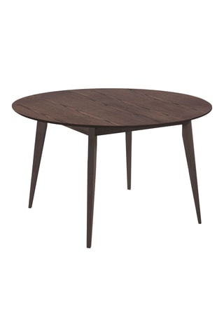Table à manger extensible en bois massif Jaky - 120/160 x 120 x 77 cm