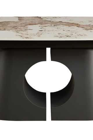 Table à manger extensible en céramique Yatta - 200/300 x 75 x 100 cm