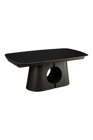 Table à manger extensible en céramique Yatta - 200/300 x 75 x 100 cm