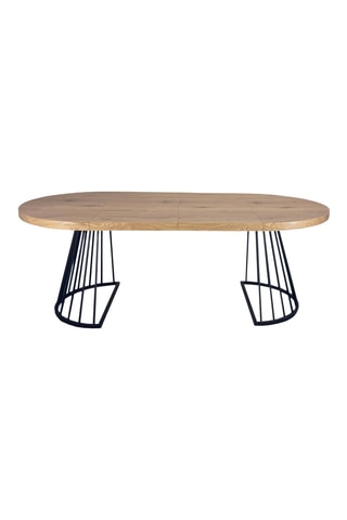 Table à manger extensible Fear - 110/260 x 76,5 x 110 cm