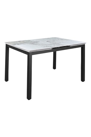 Table à manger extensible en céramique Darwin - 200 x 107 x 76 cm