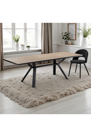 Table à manger extensible Logan - 180/240 x 75 x 90 cm