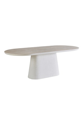 Table à manger Barrel - 220 x 100 x 76 cm