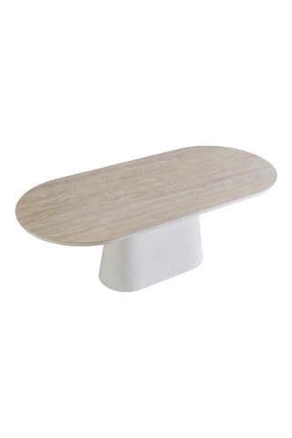 Table à manger Barrel - 220 x 100 x 76 cm