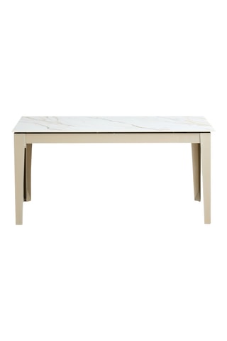 Table à manger extensible en céramique Great - 160/400 x 90 cm