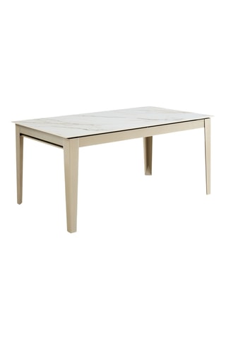 Table à manger extensible en céramique Great - 160/400 x 90 cm