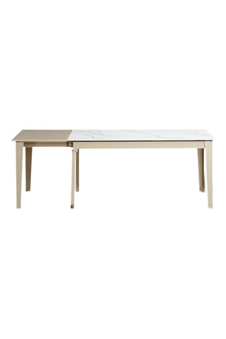 Table à manger extensible en céramique Great - 160/400 x 90 cm