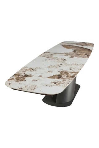 Table à manger extensible en céramique Jan - 180/260 x 75 x 90 cm