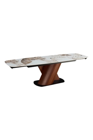 Table à manger extensible en céramique Jan - 180/260 x 90 x 75 cm