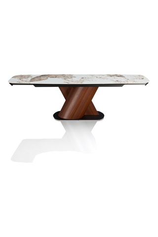 Table à manger extensible en céramique Jan - 180/260 x 90 x 75 cm