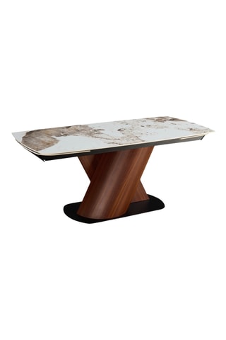 Table à manger extensible en céramique Jan - 180/260 x 90 x 75 cm