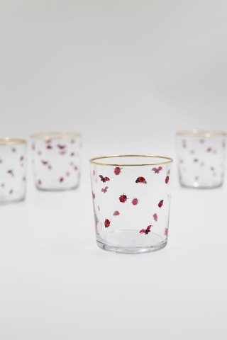 4 verres à eau - 38 cl