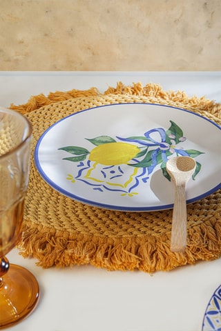 4 assiettes à dessert - 20 cm