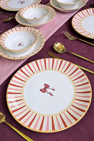 Servizio in ceramica - 24 pezzi