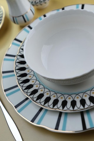 Service en porcelaine - 62 pièces