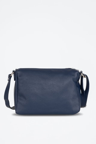 Borsa a tracolla in pelle Blu - Blu