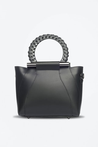 Sac à main en cuir Garlate - Noir