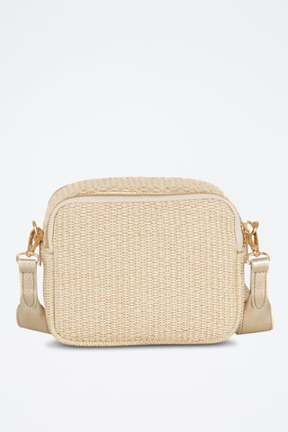 Sac bandoulière en cuir Ilaria - Doré