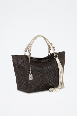 Cabas en cuir Solana - Marron