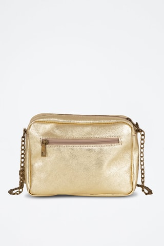 Sac bandoulière en cuir Agnesina - Doré