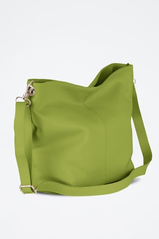 Sac bandoulière en cuir Trapani - Vert