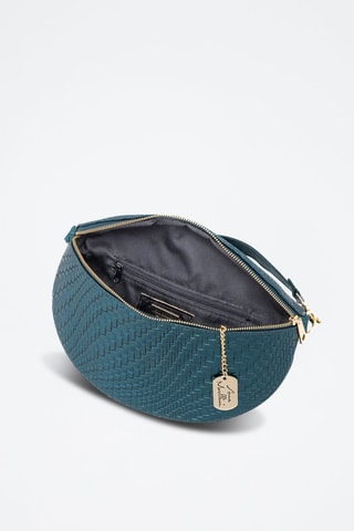 Sac banane en cuir Rufina - Vert