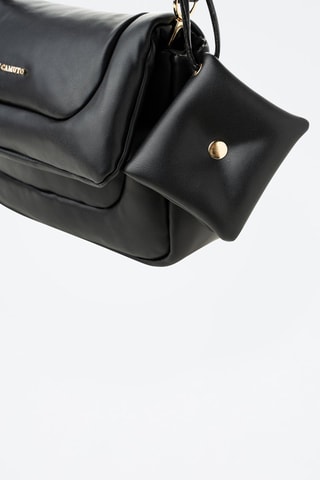 Borsa a tracolla Genoa - Nero