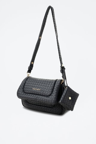 Borsa a tracolla Genoa - Nero
