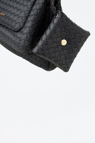 Borsa a tracolla Genoa - Nero
