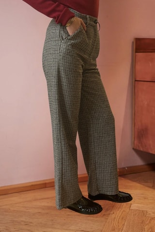 Pantalón recto Peris - Topo