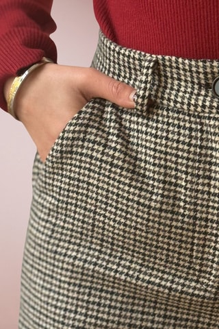 Pantalón recto Peris - Topo