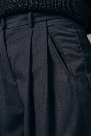 Pantaloni straight Passion  - Grigio scuro