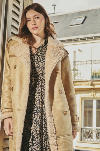 Abrigo Louvre - Beige