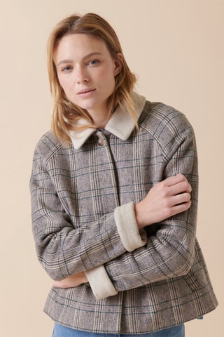 Chaqueta de lana Lavaredo - Gris oscuro