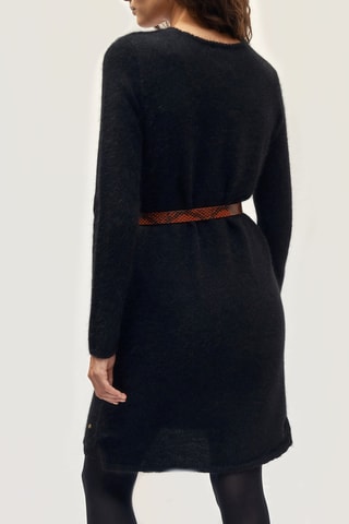 Vestido jersey - Negro