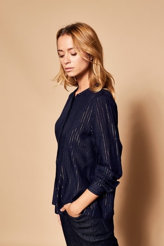 Blusa Fiesta - Azul marino
