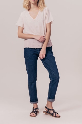 Blusa Toa - Rosa empolvado