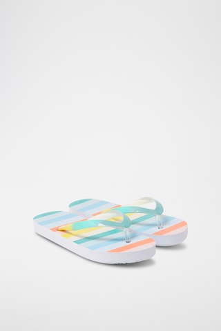 Tongs - Bleu et blanc
