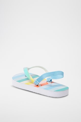Tongs - Bleu et blanc