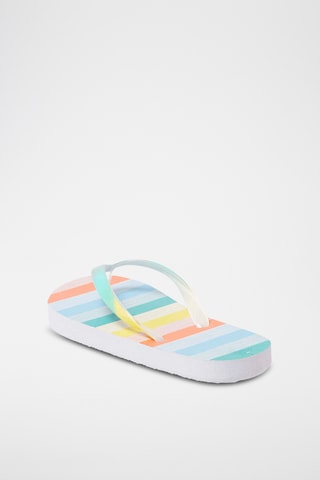 Tongs - Bleu et blanc