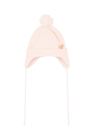Chapka pour bébé fille - Rose