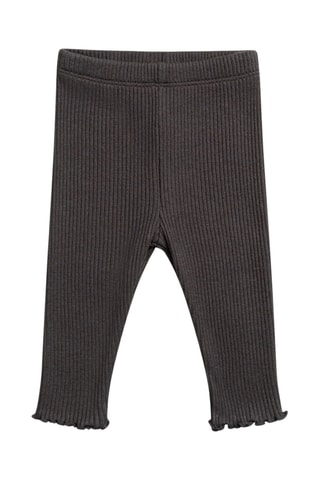 Robe et pantalon - Marron clair et gris foncé