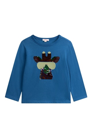 T-shirt - Bleu pétrole