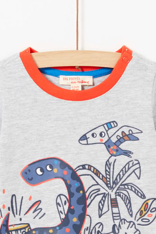T-shirt - Gris chiné
