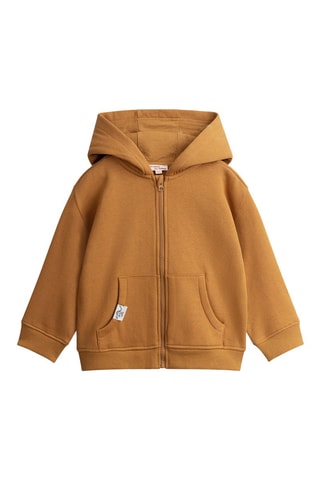 Sweat à capuche - Camel
