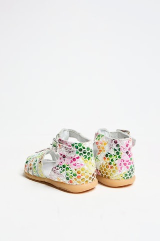 Sandales en cuir - Blanc