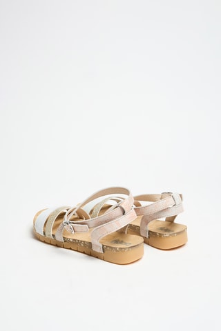 Sandales en cuir - Beige
