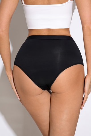 Braga moldeadora de talle alto Constance - Negro