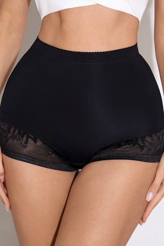 Shorty moldeador de talle alto Bibo - Negro