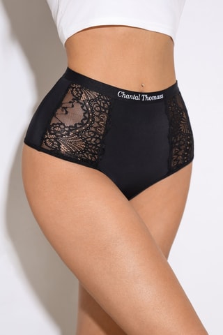 Braga moldeadora de talle alto Clementine - Negro